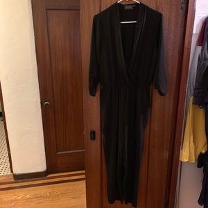 Black Nordstrom ASTR jumpsuit.